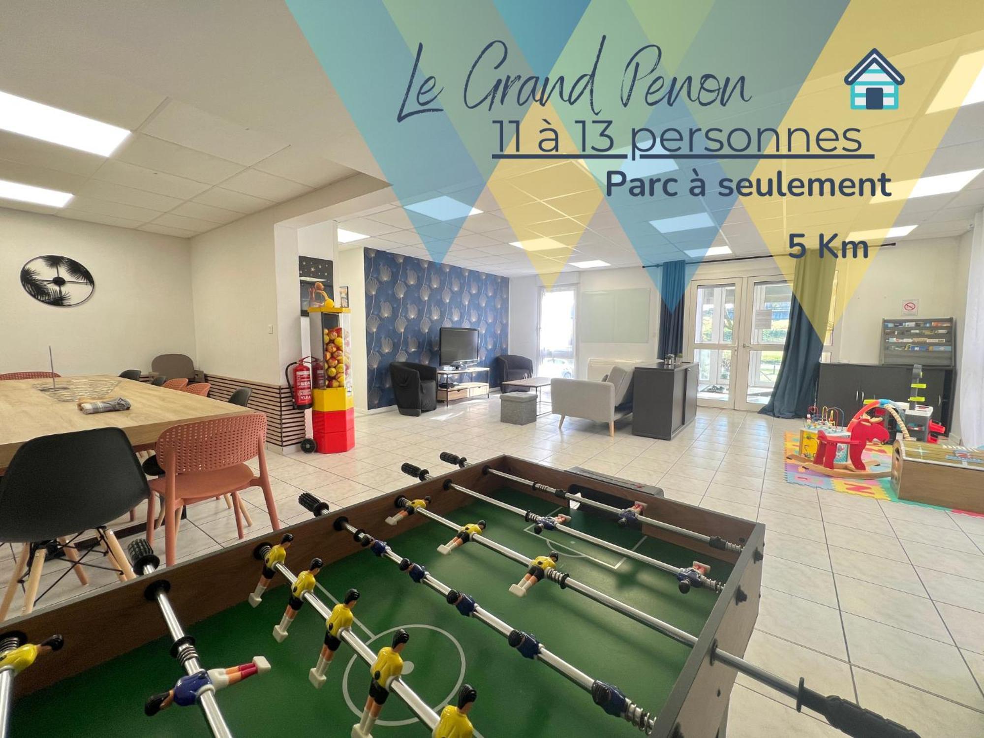 Le Grand Penon ~ Logement Spacieux A 6 Min Du Parc Saint-Georges-les-Baillargeaux Exterior photo